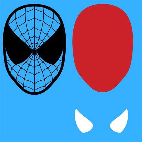 Spiderman SVG Spiderman Face SVG Silhouette Cut Files | Etsy