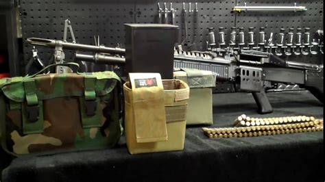 Review Of Some M60 Machine Gun Ammo Carrying Systems Youtube
