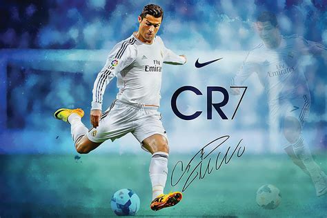 Signoogle Football Player Cr7 Cristiano Ronaldo 3d Printed Stickers