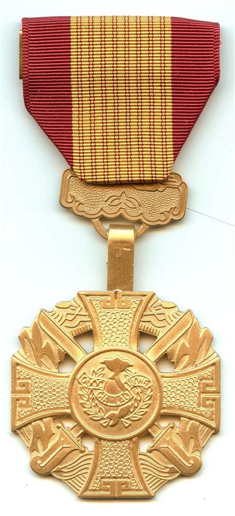Republic Of South Vietnamese Cross Of Gallantry Medal South Vietnam