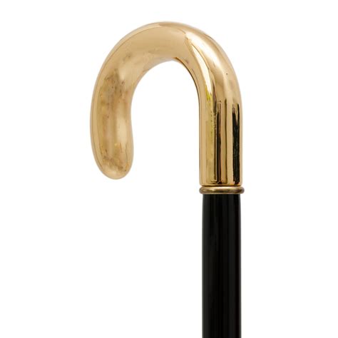 Luxury Cane Gold Black Pasotti Permanent Store Touch Of Modern