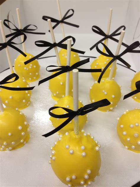 Corona virus vector illustration in black and white design. Black white and yellow cake pops. By Cake Designs Las ...