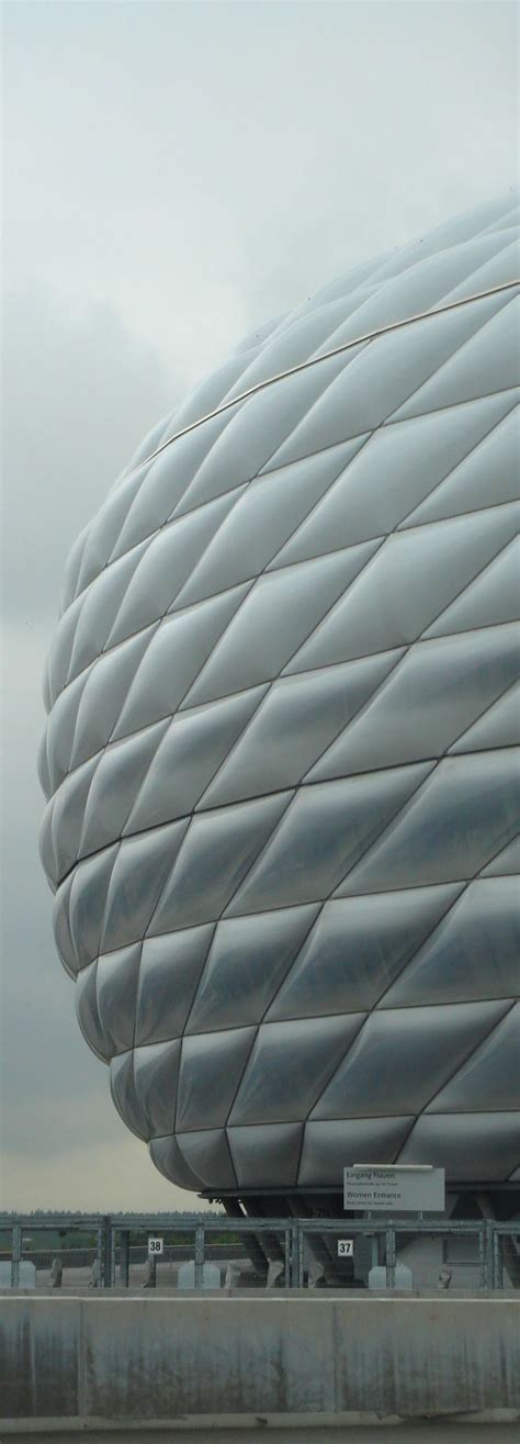 Herzog De Meuron Allianz Arena Munich Architecture Public