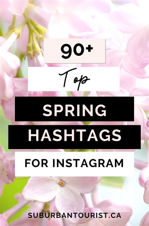 A Compiled List Of 90 Of The Best Spring Hashtags For Instagram That