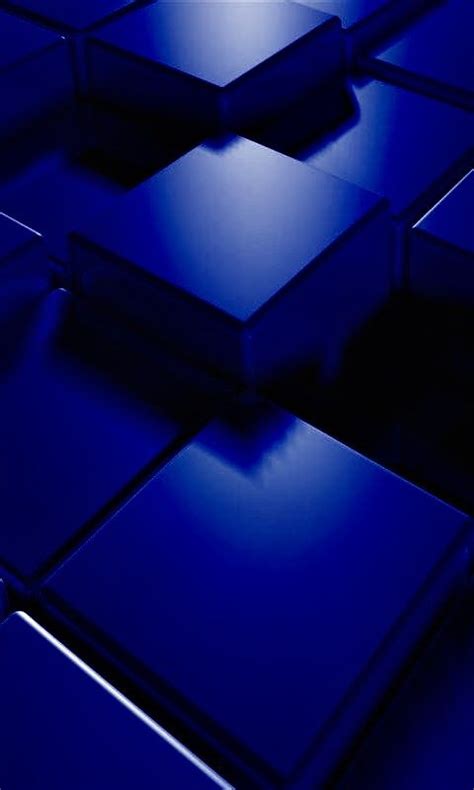 480x800 Hd 3d Blue Cubes Mobile Phone Wallpapers Sf Wallpaper Android