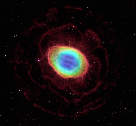 Ring Nebula M57 Photograph By Nasaesastsciscience Photo Library Pixels