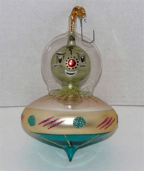 4.8 out of 5 stars. Vintage Italian Blown Glass Christmas ornament. " Martian ...