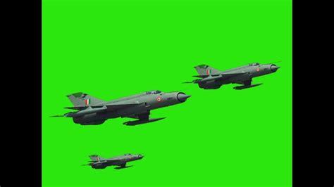 Best Green Screen Army Men Toys Mig 21 Indian Air Force Greenscreen