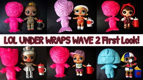 lol surprise under wraps series 4 wave 2 dolls first look at the big sisters youtube