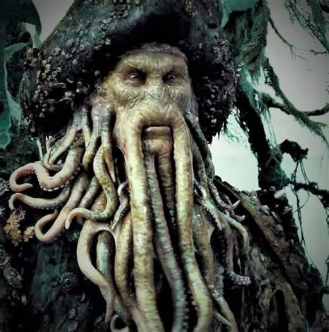 Bill Nighy As Davy Jones In Pirates Of The Caribbeandead Mans Chest