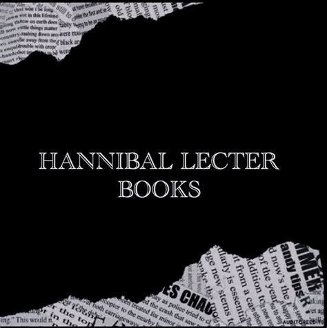 Hannibal lecter books in order. Pin by Catherine Bennett on Scorpio moon | Dark books ...