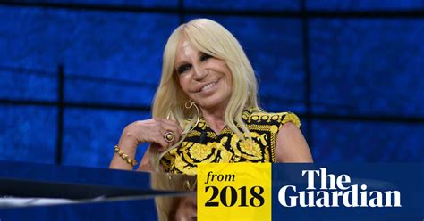 Donatella Versace Signals End To Use Of Real Fur At Fashion Label