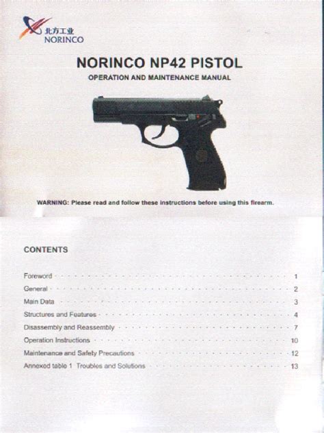 Np42 Norinco Opsmanual Pdf
