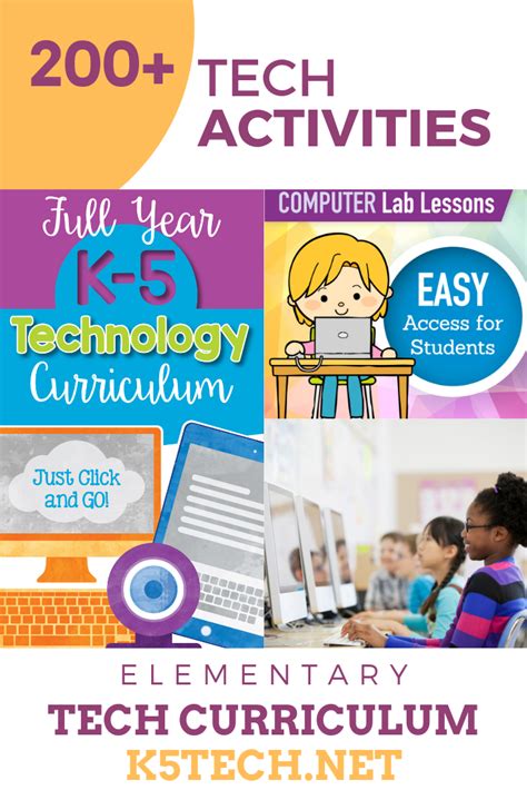 Elementary Technology Curriculum With 200 Lessons And Activities For