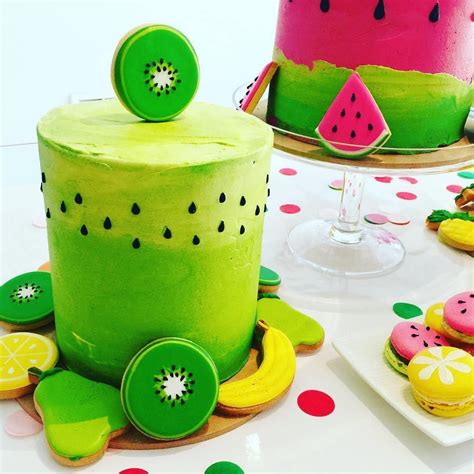 Tutti Frutti Birthday Party Cake Ideas Twotti Fruity Pineapple