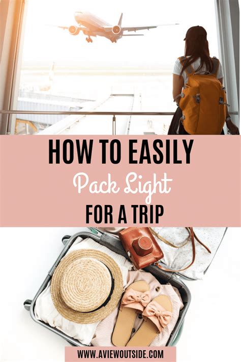 How To Travel With Hand Luggage Only Packing Light Packing Tips For