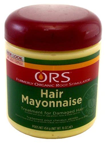 Of course, i wasn't about to slather my. Ors Hair Mayonnaise Treatment for Damaged Hair 16oz - Adds ...