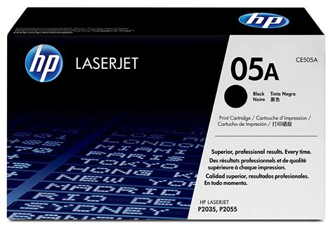 It is in printers category and is available to all software users as a free download. Toner HP 05A LaserJet Negro CE505A - Macrocity