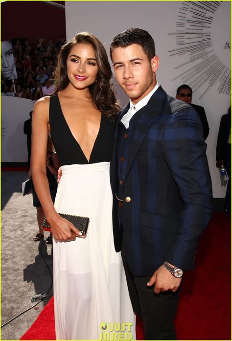 Nick Jonas And Girlfriend Olivia Culpo Get All Dressed Up For The Mtv