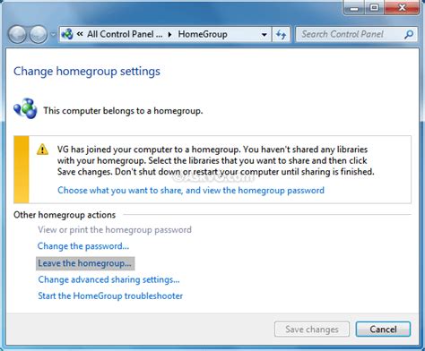 How To Disable Homegroup Feature In Windows 7 And Later Askvg