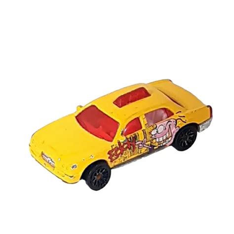 2002 Mattel Cartoon Network Ed Edd Eddy Diecast Matchbox Taxi Cab Car