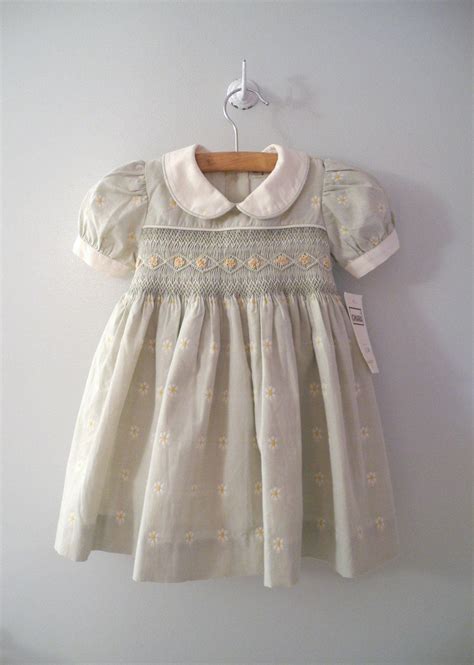 Floral Smocked Dress Smocked Baby Dresses Kids Dress Kids Outfits