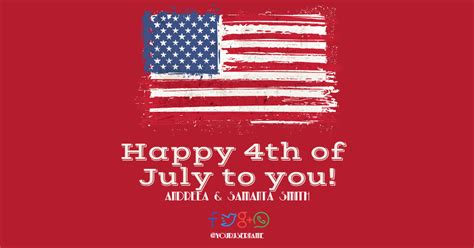 4th Of July Message 4thofjuly Design Template 103909