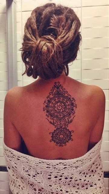 Awesome Mandala Back Tattoo Best Tattoo Ideas For Men And Women