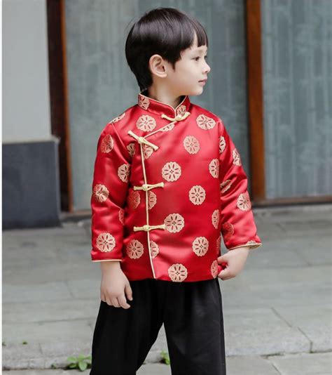 Traditional Chinese Festival Tang Padded Clothing For Boys Chinese