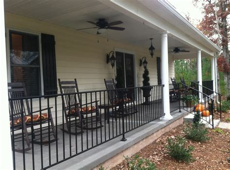 This is quite popular style of front elevation especially loved by millions most individuals now prefer having interior design and decoration through the help of a professional interior designer. Metal Front Porch Railings | Interesting Ideas for Home