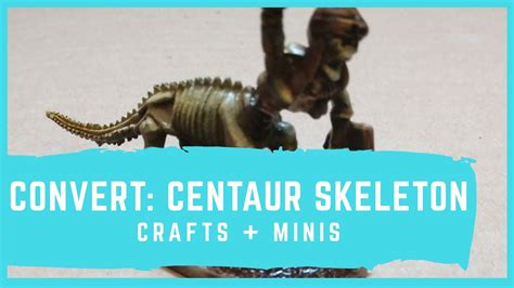 Convert Centaur Skeleton For Dnd Youtube