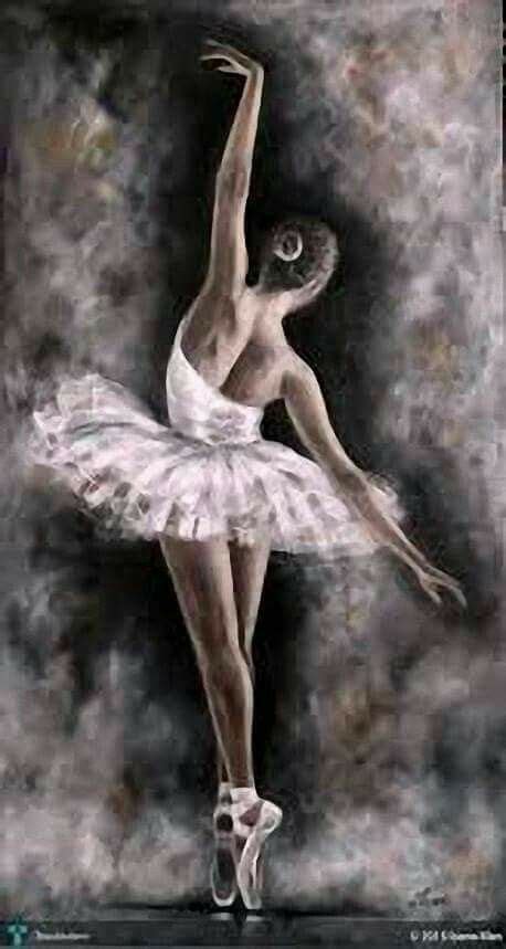 Untitled Ballet Painting Ballerina Painting Dancers Art