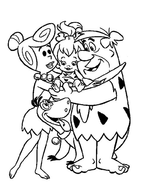 Los Picapiedra - dibujos infantiles para colorear, para ...
