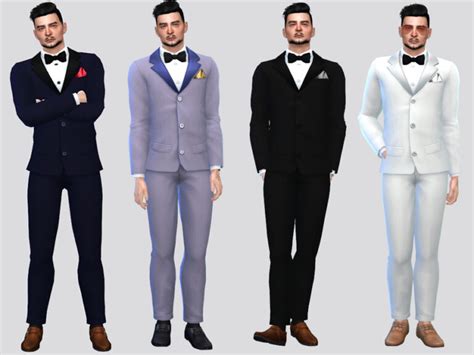 Sims 4 Tuxedo Downloads Sims 4 Updates