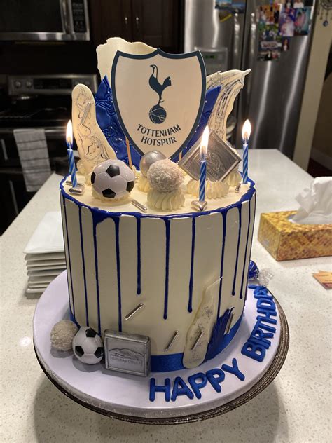 Spurs Birthday Cake From My So Coys
