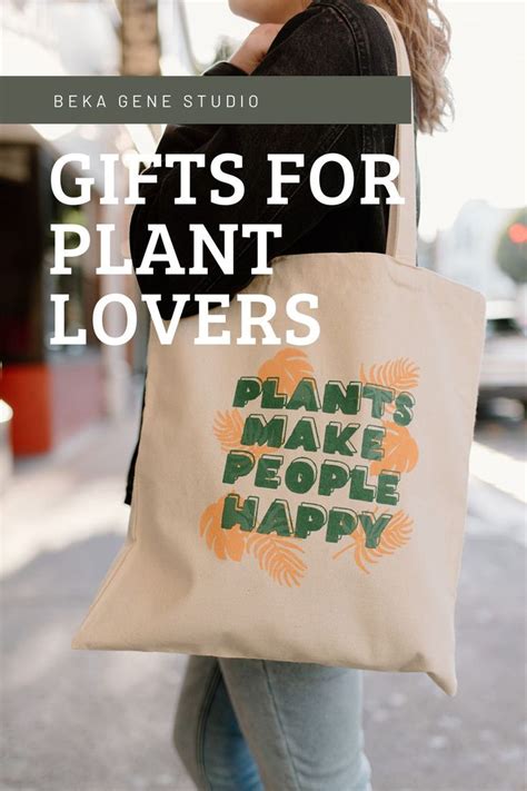 plants make people happy screen printed tote bag plant lovers etsy screen printing plant