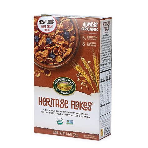 Heritage Organic Flake Cereal 1325 Oz Npa77020 Natures Best St Lucia