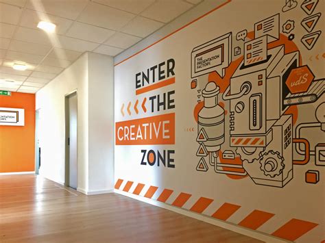 Vds Breda Office Creative Agency Wall Cover Design By The Prezitation