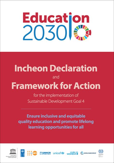 Education 2030 Framework For Action Education In Asia Pacific
