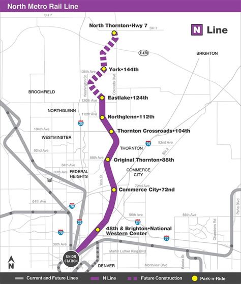 Graphical Map Of The North Metro Rail Line Metro Rail Line City Heights