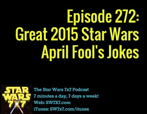 One thinks she is going on an egg hunt for surprises. Episode 272: Great 2015 Star Wars April Fool's Jokes ...