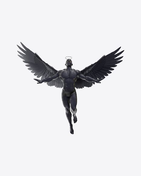 Download Dark Angel Transparent Png On Yellow Images