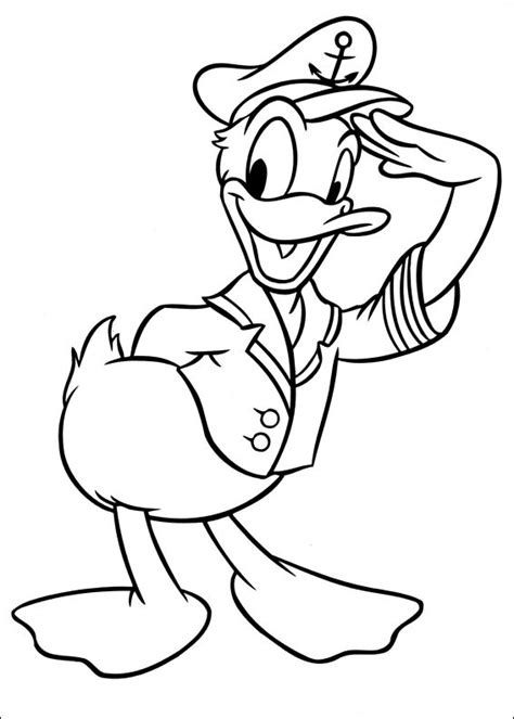 Omalovánky Donald Duck SuperMamina.cz portál pro všechny maminky