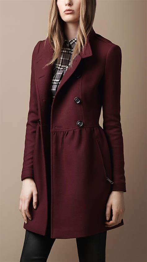 This Coat Is Fabulousss~wool Twill Dress Coat Burberry Clothes