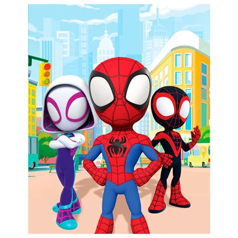 Spidey And His Amazing Friends Street Mural Officially Licensed Mar