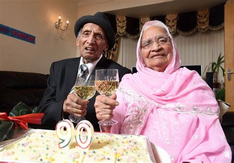 Worlds Oldest Married Couple Aged 110 And 103 Celebrate Their 90th Wedding Anniversary Old
