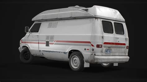 A 1976 Dodge Tradesman B100 Camper Van Named Paul — Polycount Dodge