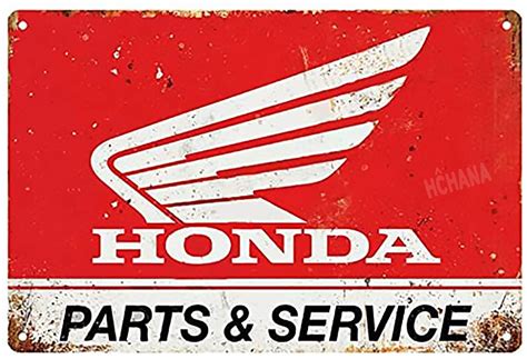 Buy Hchana Classic Car Brand Honda Garage Bar Wall Signs Decor Plaques