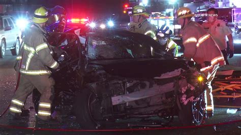 Tustin Suspected Dui Crash Leaves Woman Trapped In Car Countynewstv