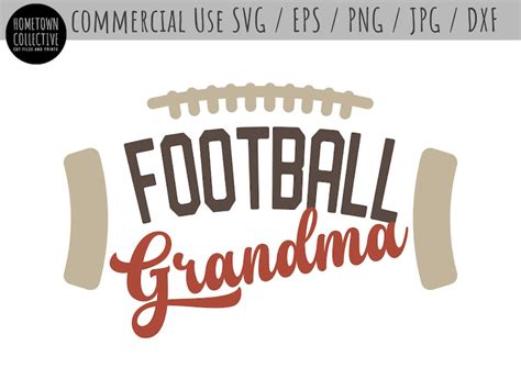 Football Svg Football Grandma Grandma Svg Sports Grandma | Etsy